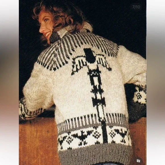 Canadian Sweater Company LTD Vintage Chunky Knit 100% wool sweater - Picture 1 of 10